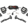LED Light Kit | Ditch Mount | 2" Black Pair | Flood | Toyota Tacoma (16-23)