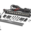 12 Inch Black Series LED Light Bar | Single Row | Cool White DRL