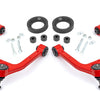 1.75 Inch Leveling Kit | Forged Red UCA | AT4 | GMC Sierra 1500  (2019-2025 & Classic)