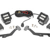 LED Light Kit | Ditch Mount | 2" Black Pair | Flood | Ram 1500 2WD/4WD (19-25)