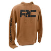 Rough Country Hoodie | RC Topographical Sleeve | Saddle | XL