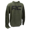 Rough Country Hoodie | RC Topographical Sleeve | Army Green | SM