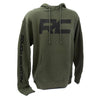 Rough Country Hoodie | RC Topographical Sleeve | Army Green | 3XL