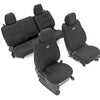 Seat Covers | FR & RR | Crew Cab | Nissan Frontier 2WD/4WD (2022-2024)