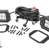 2 Inch Chrome Series LED Light Pods | Flush Mount | Amber DRL
