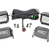 3 Inch Chrome Series LED Lights | Wide Angle Osram | Pair