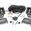LED Light Kit | Cowl Mount | 2" Black Pair | Amber DRL | Jeep Gladiator JT/Wrangler JL (18-25)