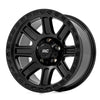 Rough Country 84 Series Wheel | Gloss Black | 18x8.5 | 5x4.5 | +0mm