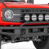 Light Bar Mount | 6.5 Inch Round LED (Quad) | OE Modular Steel | Ford Bronco (21-25)