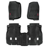 Floor Mats | FR & RR | 4 Door | Jeep Wrangler Unlimited 4WD (2018-2025)