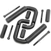 Grab Handles | Steel | Front | Black | Jeep Wrangler JK/Wrangler Unlimited (07-18)