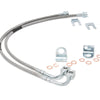 Brake Lines | Stainless | Rear | 4-6 Inch Lift | Jeep Wrangler JK/Wrangler Unlimited (07-18)