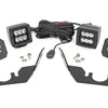 LED Light | Rear Mount | 2" Black Pair | Spot | Kawasaki Teryx 4 1000/Teryx 800