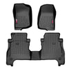 Floor Mats | FR & RR | RR Lockable | Jeep Gladiator JT 4WD (2020-2025)