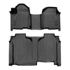 Floor Mats | FR & RR | OV Hump | Crew | wo/underseat storage | Chevy/GMC 1500/2500HD/3500HD (19-25)