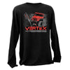 Rough Country T-Shirt | Long Sleeve | Vertex | Black | 2XL