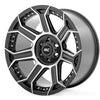 Rough Country 89 Series Wheel | One-Piece | Black Machined Gun Metal | 20x10 | 6x5.5 | -25mm