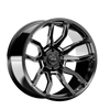 Torque Impact | Gloss Black w/Milled Accents | 20x9 | 6x5.5 | -12mm