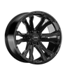 Torque Prime | Satin Black | 20x9 | 6x5.5 | -12mm